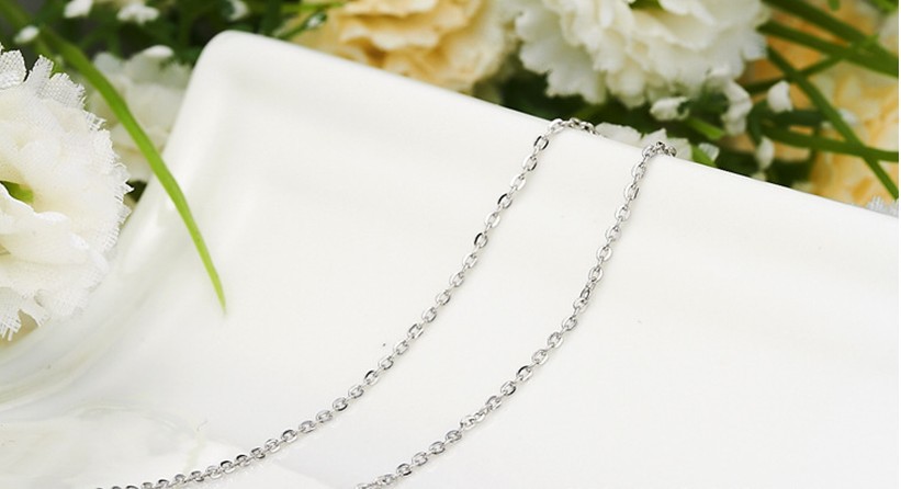 SS11028-6 S925 sterling silver necklace